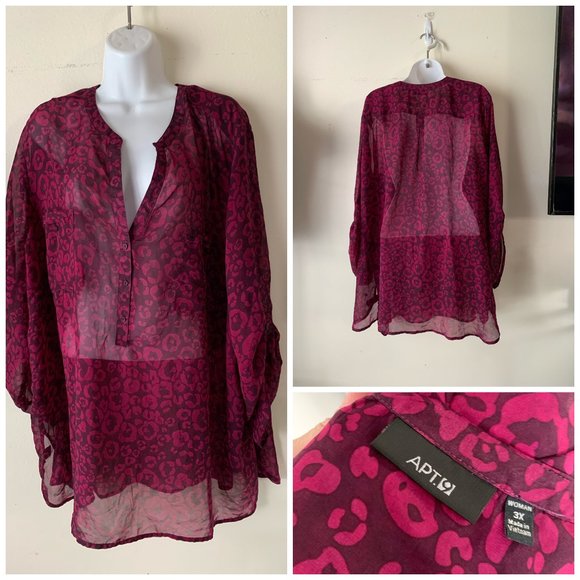 beautiful plus size blouse excelent conditions - Picture 1 of 1